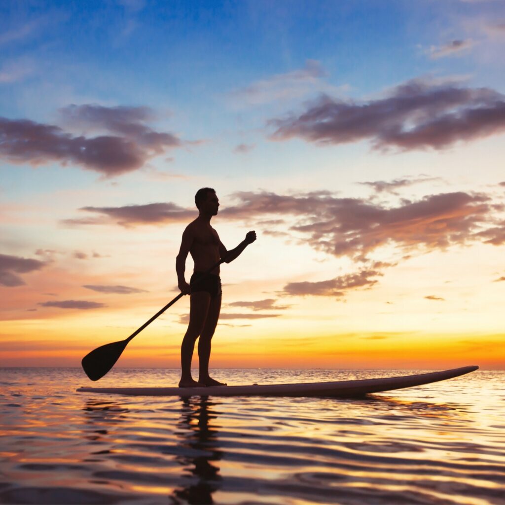 Deska pompowana do pływania typu SUP