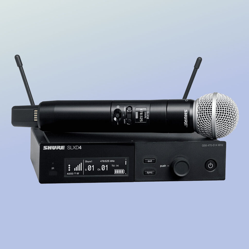 Mikrofony sceniczne hure SLXD24E/SM58 J53