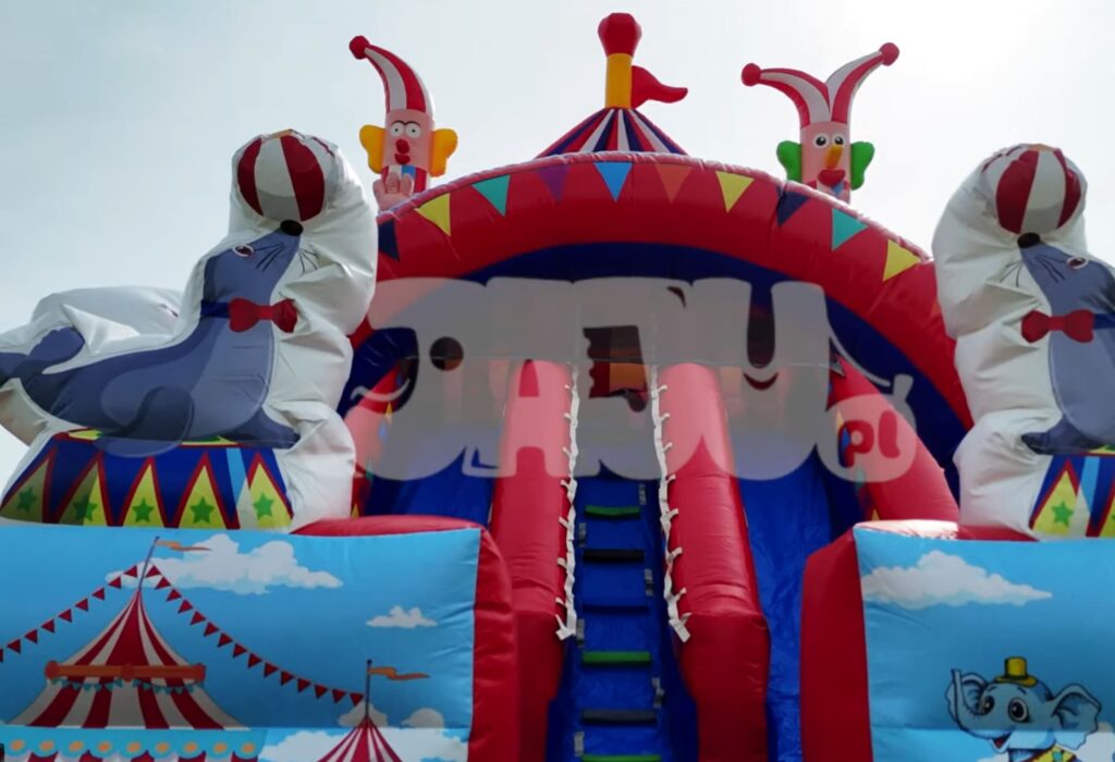 Dmuchana Zjeżdżalnia Cyrk 2